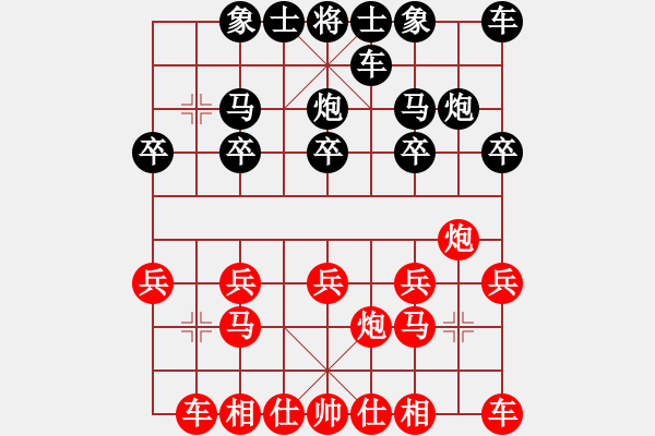 象棋棋譜圖片：第六輪謝志明VS陶雷 - 步數(shù)：10 