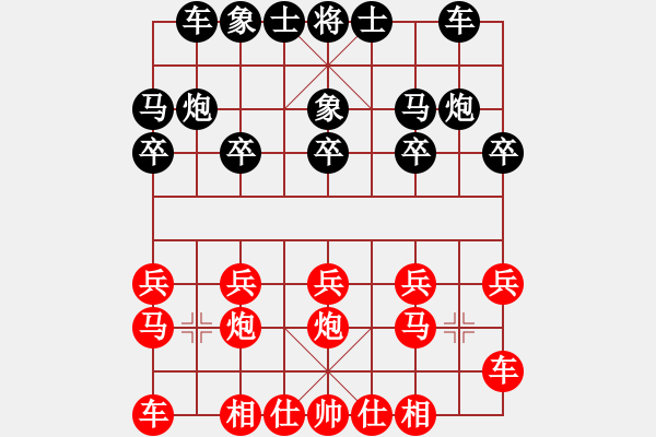 象棋棋譜圖片：楊皓麟 先勝 楊顯波 - 步數(shù)：10 