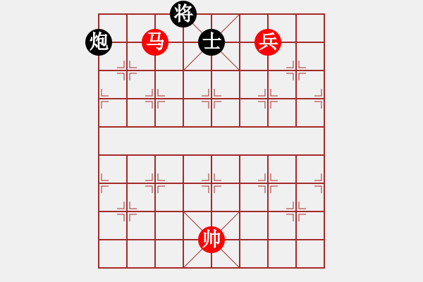 象棋棋譜圖片：第45局 馬低兵難勝炮士 - 步數(shù)：22 