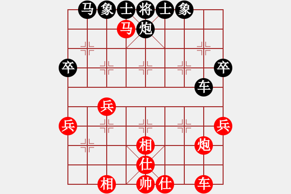 象棋棋譜圖片：咪松做咪93勝lyn91 - 步數(shù)：40 