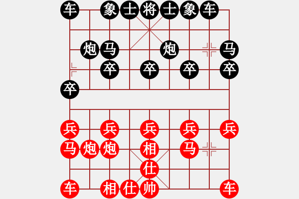 象棋棋譜圖片：愛中華之金鉤炮專輯《43》先勝笑傲人生6-3 - 步數(shù)：10 