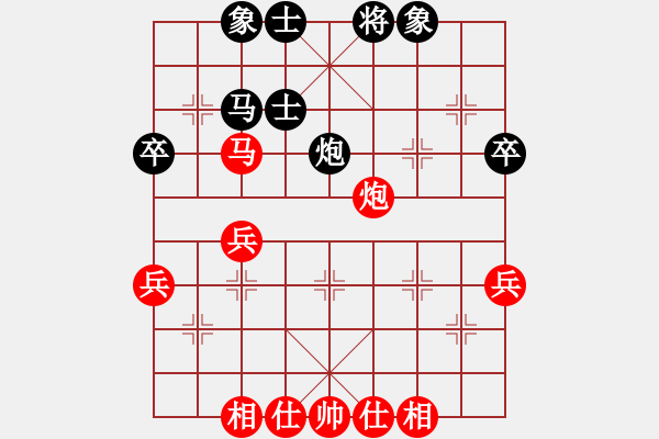 象棋棋譜圖片：貓妖小六(9星)-和-高修(北斗) - 步數(shù)：60 