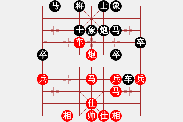 象棋棋譜圖片：瓜瀝三替(風(fēng)魔)-勝-鷹揚(yáng)天下(地煞) - 步數(shù)：50 