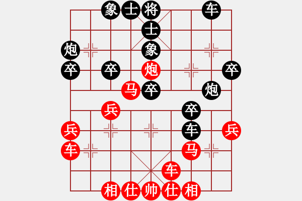 象棋棋譜圖片：tsqk［3f］1349太守棋狂先勝迎面千里?。?弦］1403 - 步數(shù)：30 