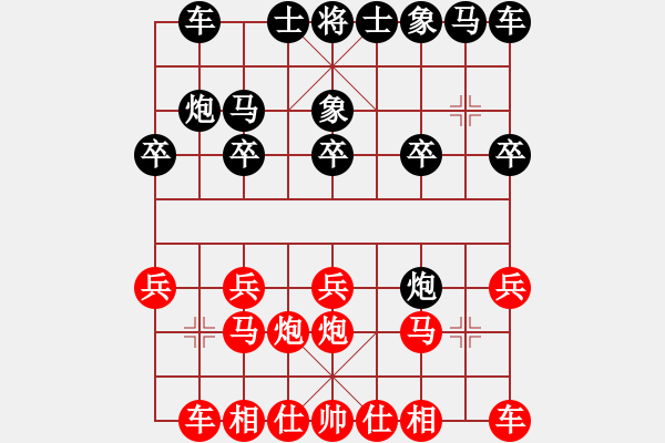 象棋棋譜圖片：中原一點紅亮亮 VS 蔣萍 - 步數：10 