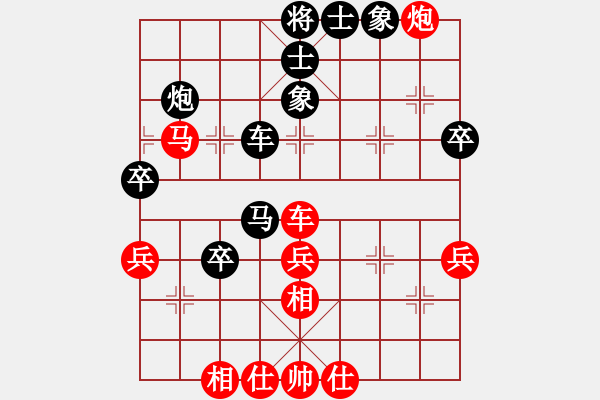 象棋棋譜圖片：無(wú)味[紅] -VS- 從心開(kāi)始[黑] - 步數(shù)：60 