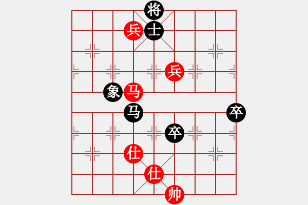 象棋棋譜圖片：中炮進(jìn)右馬對(duì)左炮封車補(bǔ)列炮退馬1 - 步數(shù)：112 