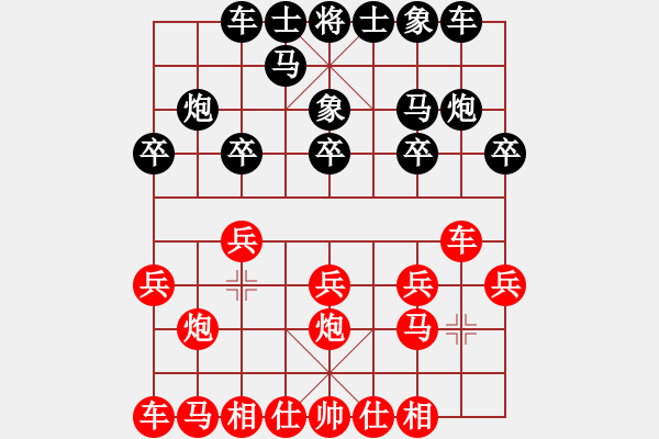 象棋棋譜圖片：wangduoduo(2段)-負(fù)-秦劍(9段) - 步數(shù)：10 