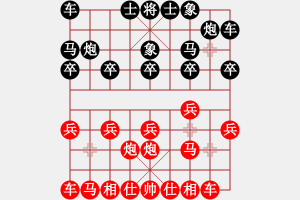 象棋棋譜圖片：十女吳(7段)-勝-anandx(6段) - 步數(shù)：10 