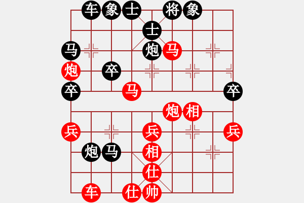 象棋棋譜圖片：業(yè)余好手楊明網(wǎng)棋實(shí)戰(zhàn)（149） - 步數(shù)：47 