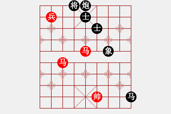 象棋棋譜圖片：紅色貝雷(2段)-和-賠光光(6段) - 步數(shù)：180 