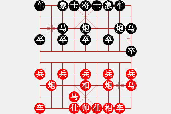 象棋棋譜圖片：huawei20134458（榮譽(yù)特大2）先負(fù)于斯為盛（棋圣1）202402161417.pgn - 步數(shù)：10 