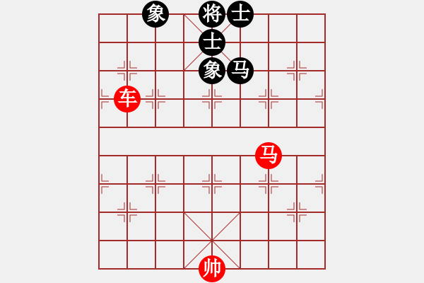 象棋棋譜圖片：車馬例勝馬士象全 - 步數(shù)：0 