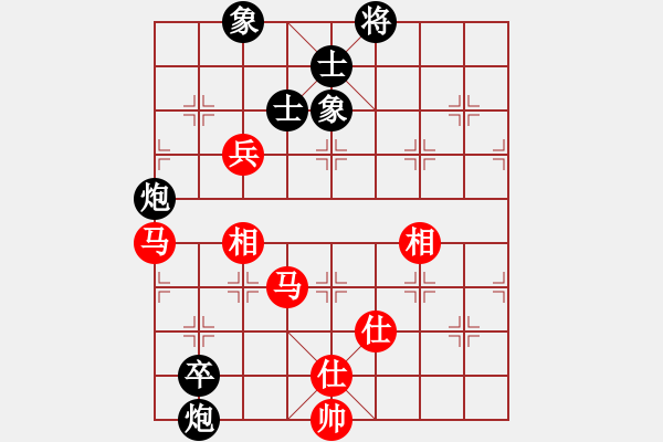 象棋棋譜圖片：金鵬拾捌變(3段)-和-一月鷹叫(6段) - 步數(shù)：150 