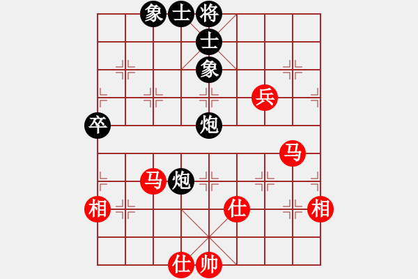 象棋棋譜圖片：金鵬拾捌變(3段)-和-一月鷹叫(6段) - 步數(shù)：80 