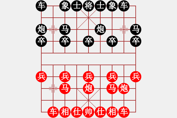 象棋棋譜圖片：期待你的轉(zhuǎn)身【紅】vs三劍客【黑】 - 步數(shù)：10 