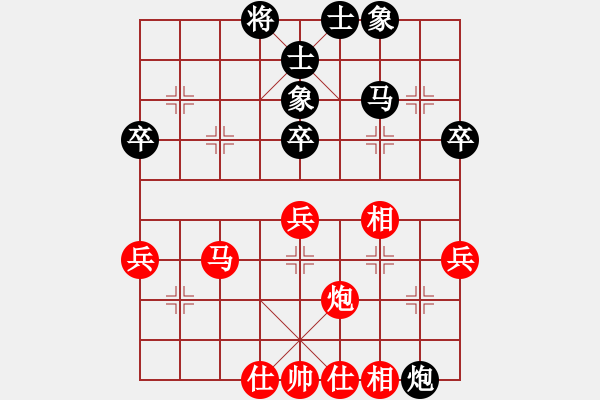 象棋棋譜圖片：2019年福山區(qū)智騰棋藝杯 徐光輝先勝苗德新 - 步數(shù)：53 