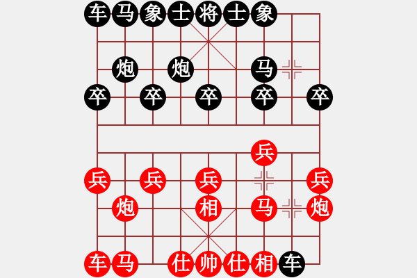 象棋棋谱图片：剑仙花木兰(7段)-和-燕铁衣(8段) - 步数：10 