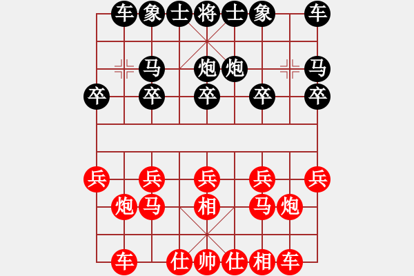 象棋棋譜圖片：神機(jī)庫測(cè)試(無上)-勝-qikun(1r) - 步數(shù)：10 