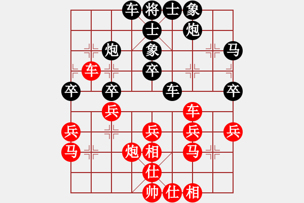 象棋棋譜圖片：zombb(7段)-負-華山老頑童(7段) - 步數(shù)：40 