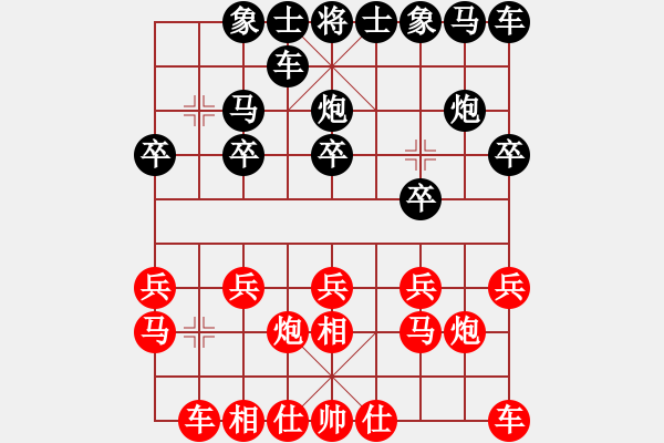 象棋棋譜圖片：天天華山論劍高興業(yè)7-3先負(fù)太守棋狂 - 步數(shù)：10 