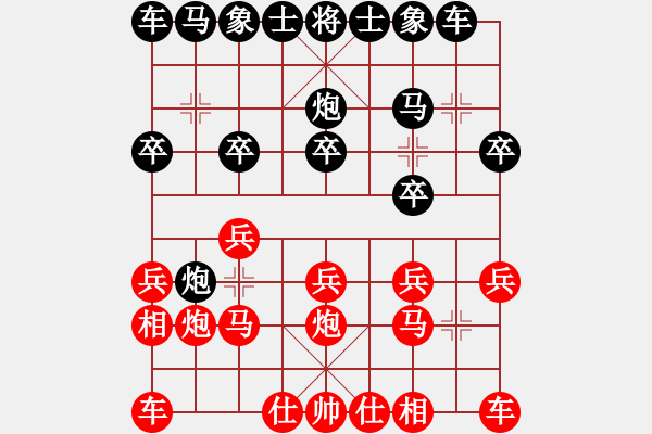 象棋棋譜圖片：zasxdj(0r)-負(fù)-huangyatao(初級(jí)) - 步數(shù)：10 