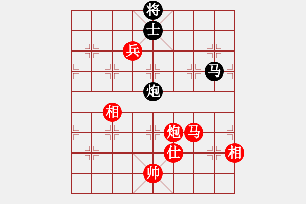 象棋棋譜圖片：棋局-3k c C2 - 步數(shù)：100 