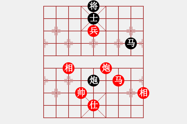 象棋棋譜圖片：棋局-3k c C2 - 步數(shù)：110 