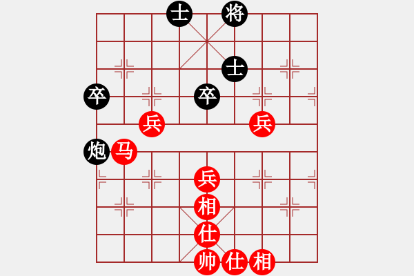 象棋棋譜圖片：特級(jí)大師持黑讓民間高手8路炮精彩對(duì)局！ - 步數(shù)：60 