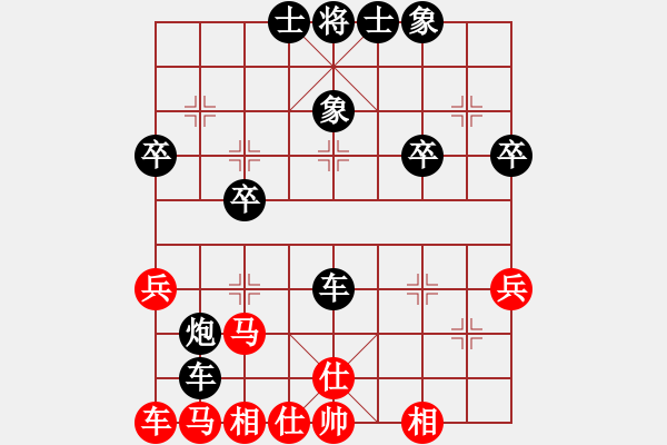 象棋棋譜圖片：易潛龍(3段)-和-板橋故鄉(xiāng)人(4段) - 步數(shù)：40 