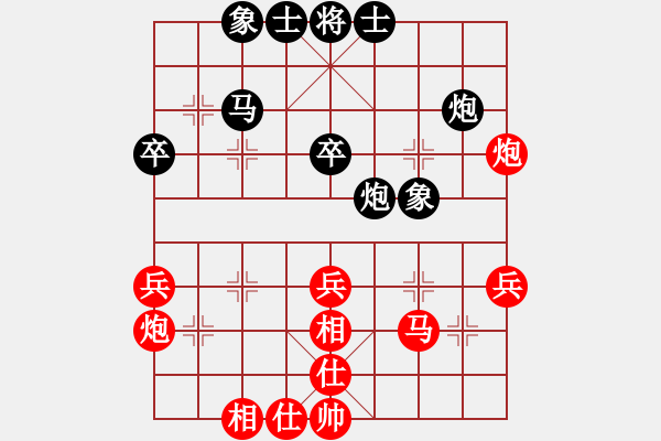 象棋棋譜圖片：棋壇尊者(四級)vs嘿呀L(十四級)20161225下午14300.ccf - 步數(shù)：40 