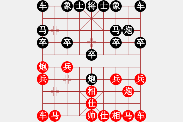 象棋棋譜圖片：renjiceshi(9星)-負(fù)-菜鳥來殺哦(9星) - 步數(shù)：10 