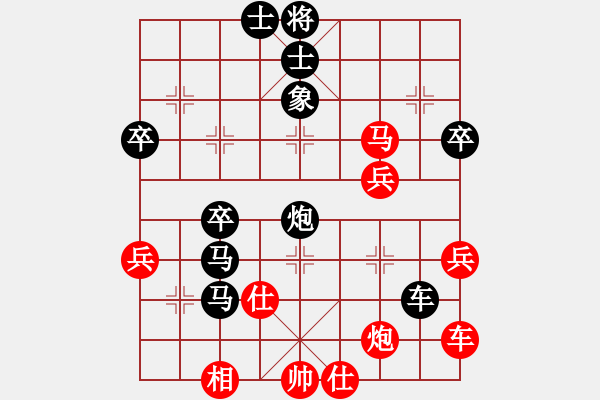 象棋棋譜圖片：天山居士(8段)-負-紅藍棋股(天帝) - 步數(shù)：60 