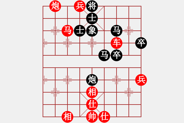 象棋棋譜圖片：2021.3.24.15閑來象棋評測先勝九級棋士中炮進(jìn)三兵對屏風(fēng)馬進(jìn)3卒 - 步數(shù)：73 