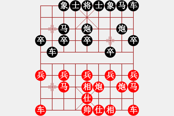 象棋棋譜圖片：151030 第6輪 第19臺 張用榮（霹）負(fù) 李榮福 （玻） - 步數(shù)：10 