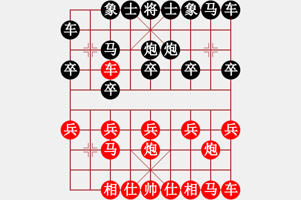 象棋棋譜圖片：dashiat(3弦)-負(fù)-鴛鴦屏風(fēng)馬(4弦) - 步數(shù)：10 