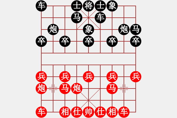 象棋棋譜圖片：陳寒峰 先勝 范洪亮 - 步數(shù)：10 