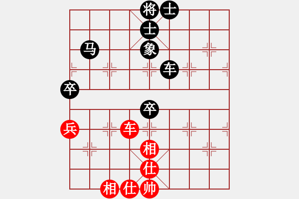 象棋棋譜圖片：日月明[紅] -VS- 軍旗王子[黑] - 步數(shù)：100 