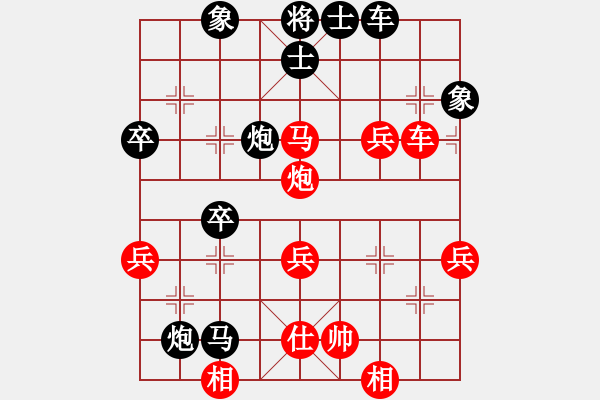 象棋棋譜圖片：亡羊補(bǔ)牢(2段)-負(fù)-霞三客(5段) - 步數(shù)：48 