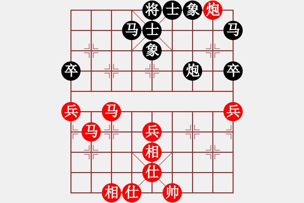 象棋棋譜圖片：2021.2.24.3王者象棋評測先勝飛相局對左中炮紅河頭堡壘 - 步數(shù)：80 