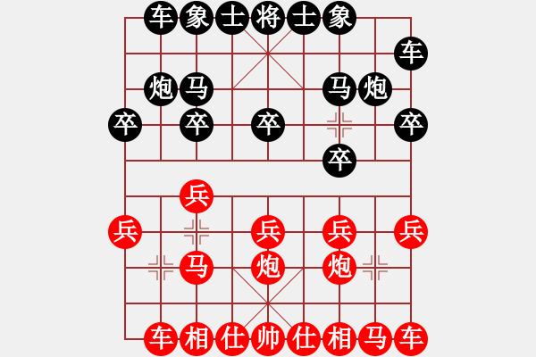 象棋棋譜圖片：ZZ[261950164] -VS- 飄[1054746232] - 步數(shù)：10 