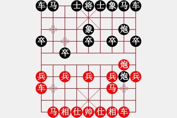 象棋棋譜圖片：畫樓西畔后負(fù)敢死炮選手 - 步數(shù)：10 