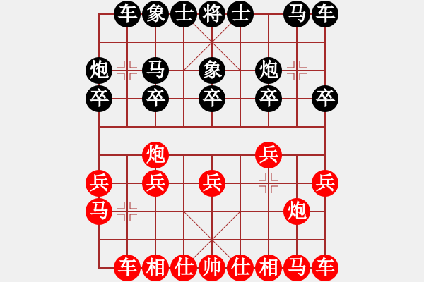 象棋棋譜圖片：六十四位(電神)-負(fù)-黑手黨教父(天罡) - 步數(shù)：10 