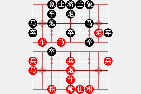 象棋棋譜圖片：gina(9段)-勝-寶珠峰(月將) - 步數(shù)：30 