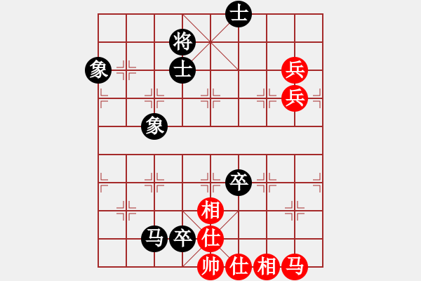 象棋棋譜圖片：我是踢館的(9星)-和-thiensinh(9星) - 步數(shù)：110 