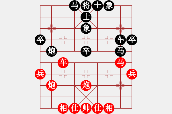 象棋棋譜圖片：2 - 步數(shù)：40 