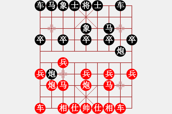 象棋棋譜圖片：斷橋殘雪(初級)-勝-良友一(5級) - 步數(shù)：10 