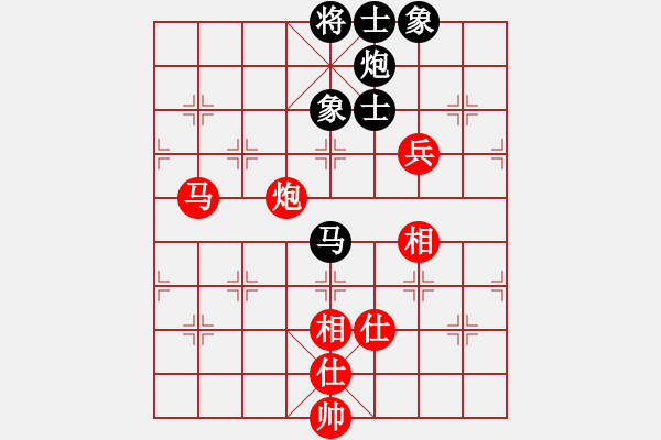 象棋棋谱图片：李雪松     先和 洪智       - 步数：110 