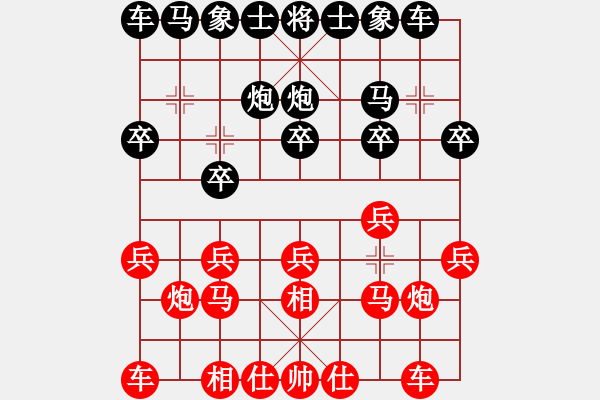 象棋棋譜圖片：2021第14屆會運(yùn)會預(yù)賽潘麗娜先勝周國素3 - 步數(shù)：10 