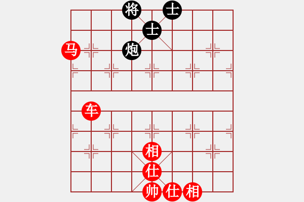 象棋棋譜圖片：車馬必勝炮雙士 - 步數(shù)：0 